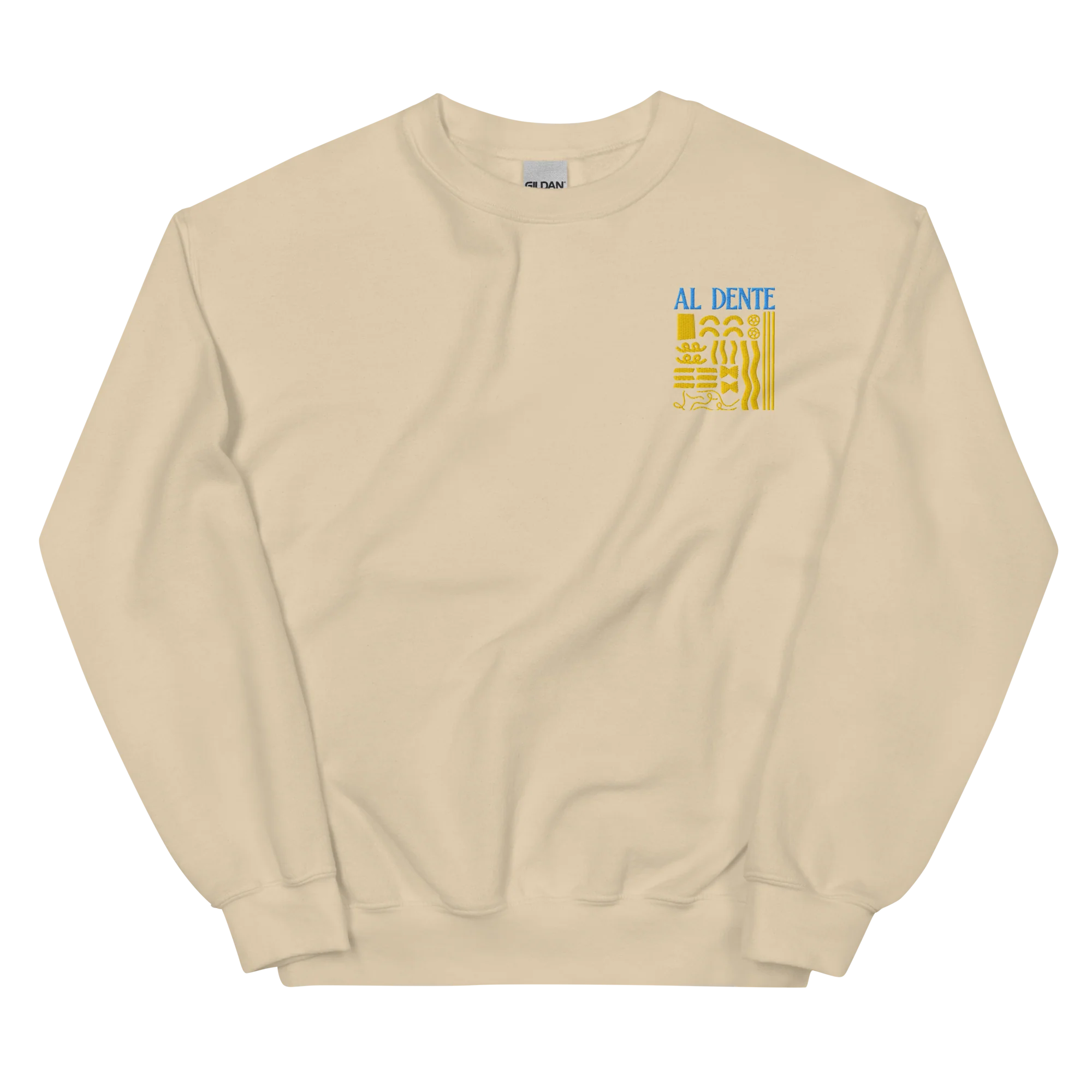 Al Dente Pasta Embroidered Sweatshirt - Image 5