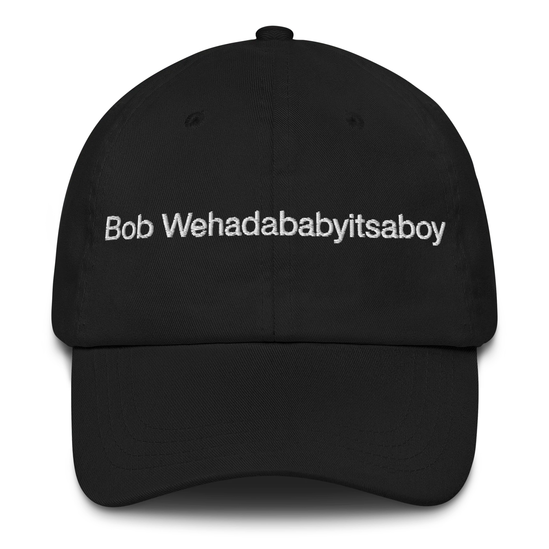 Bob Wehadababyitsaboy Embroidered Hat - Image 2
