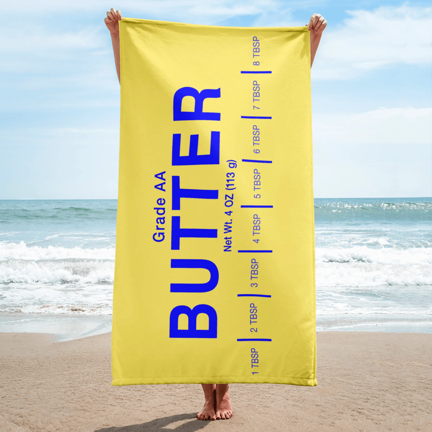 The Butter Beach Towel 🧈