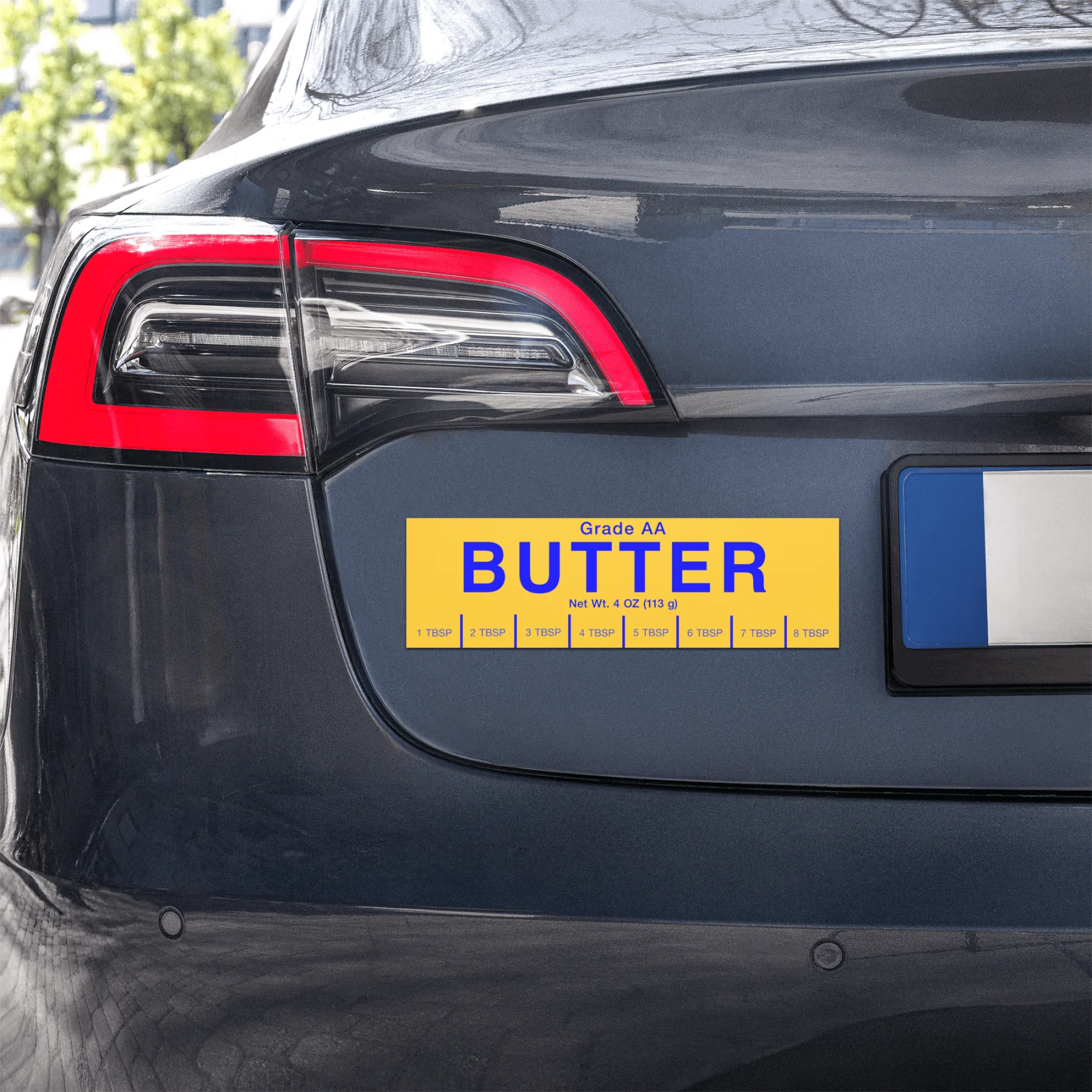 Butter Stick Car Bumper "Sticker" Magnet 🧲 🧈