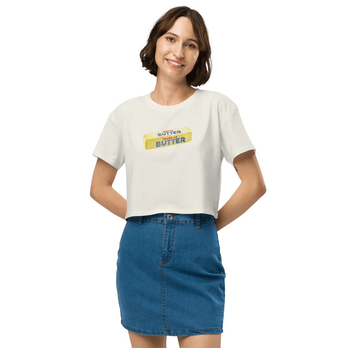 Butter Stick Crop Top - Image 2