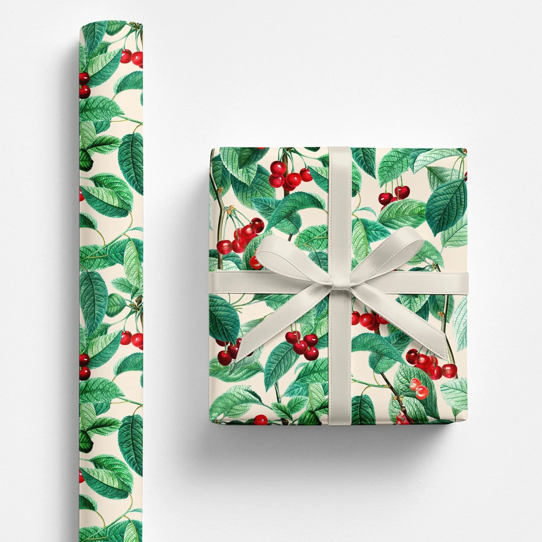 Cerises Cherry Wrapping Paper - Image 3