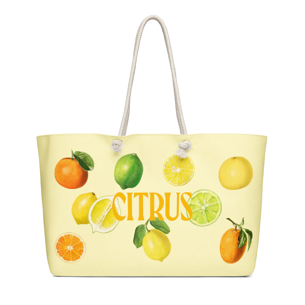 Citrus Weekender Tote Bag - Image 4
