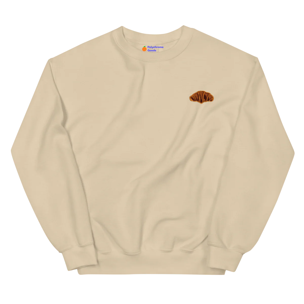 Croissant 🥐 Embroidered Sweatshirt - Image 5