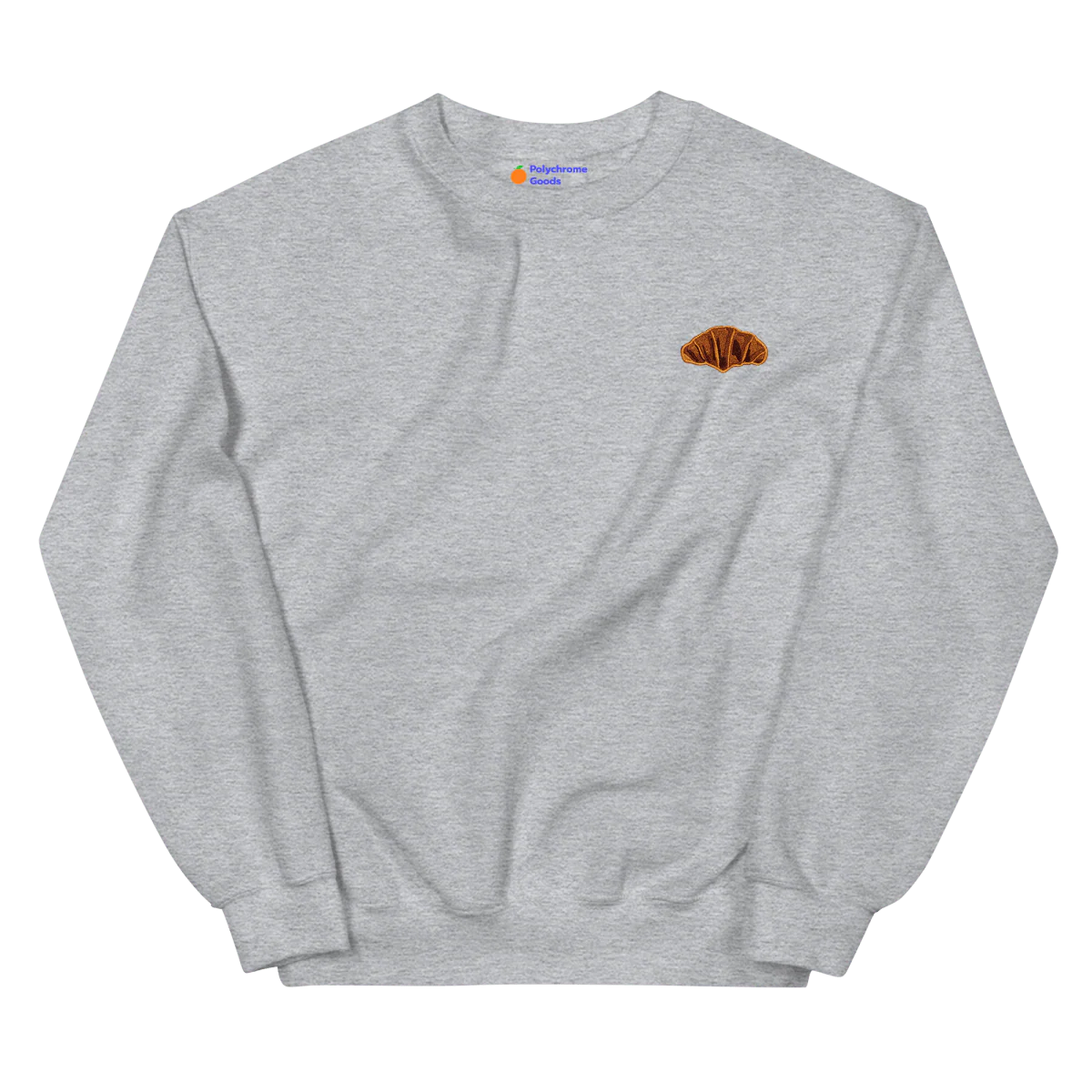 Croissant 🥐 Embroidered Sweatshirt - Image 6