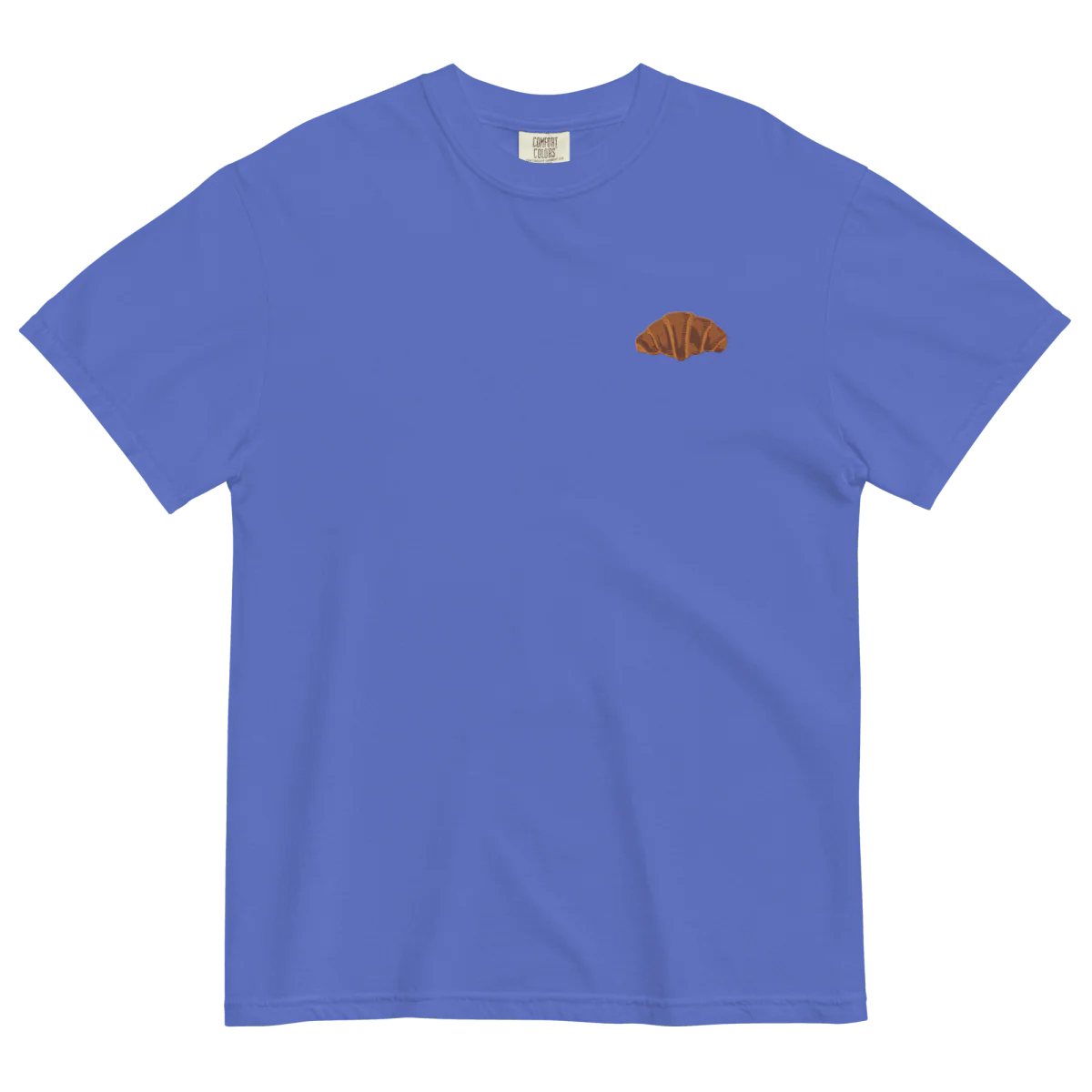 Croissant 🥐 Embroidered T-Shirt - Image 4