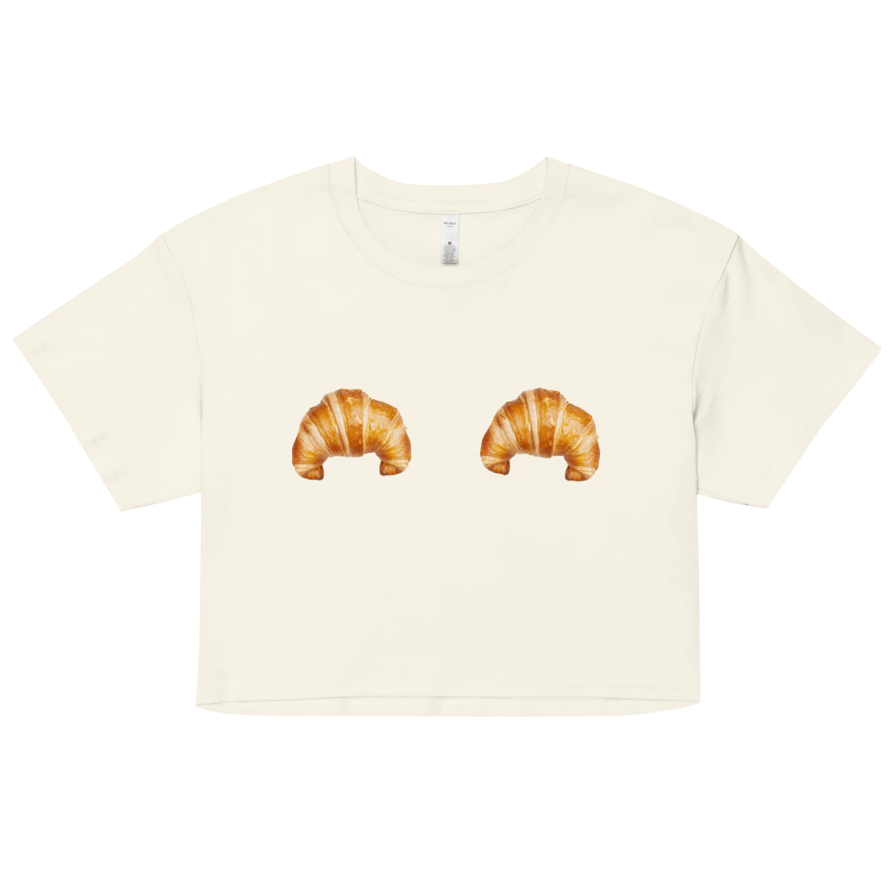 Croissant Twins Crop Top - Image 3