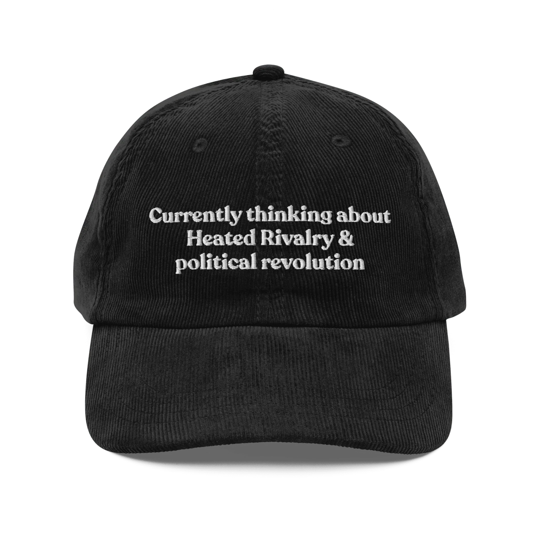 Currently thinking about Heated Rivalry & political revolution Hat - Image 2
