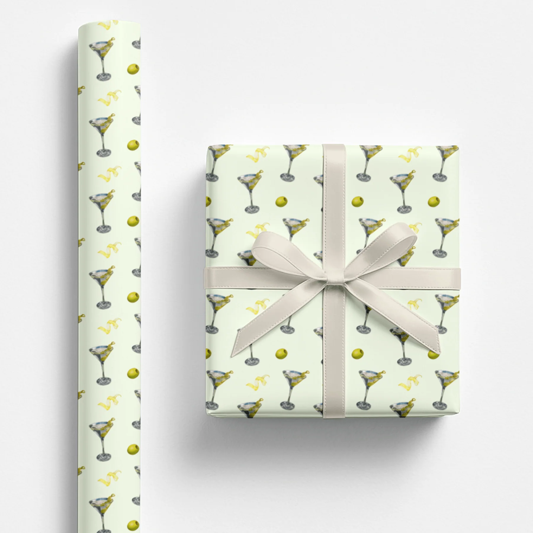 Dirty Martini 🍸 Wrapping Paper - Image 3