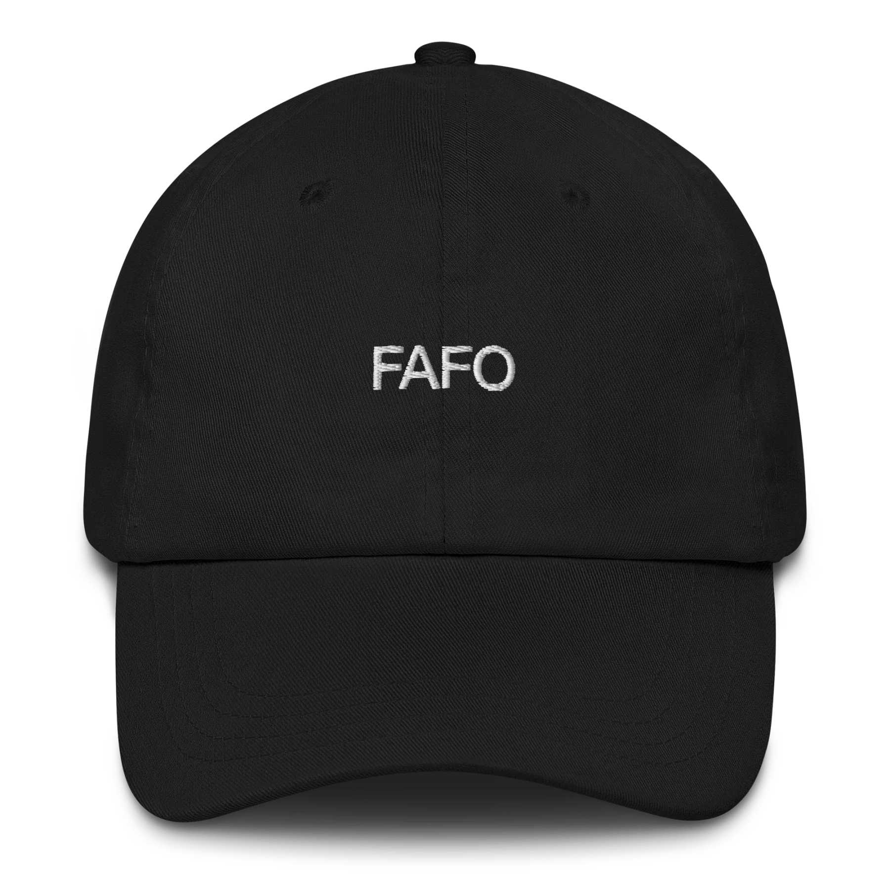 FAFO [Fuck Around And Find Out] Embroidered Hat