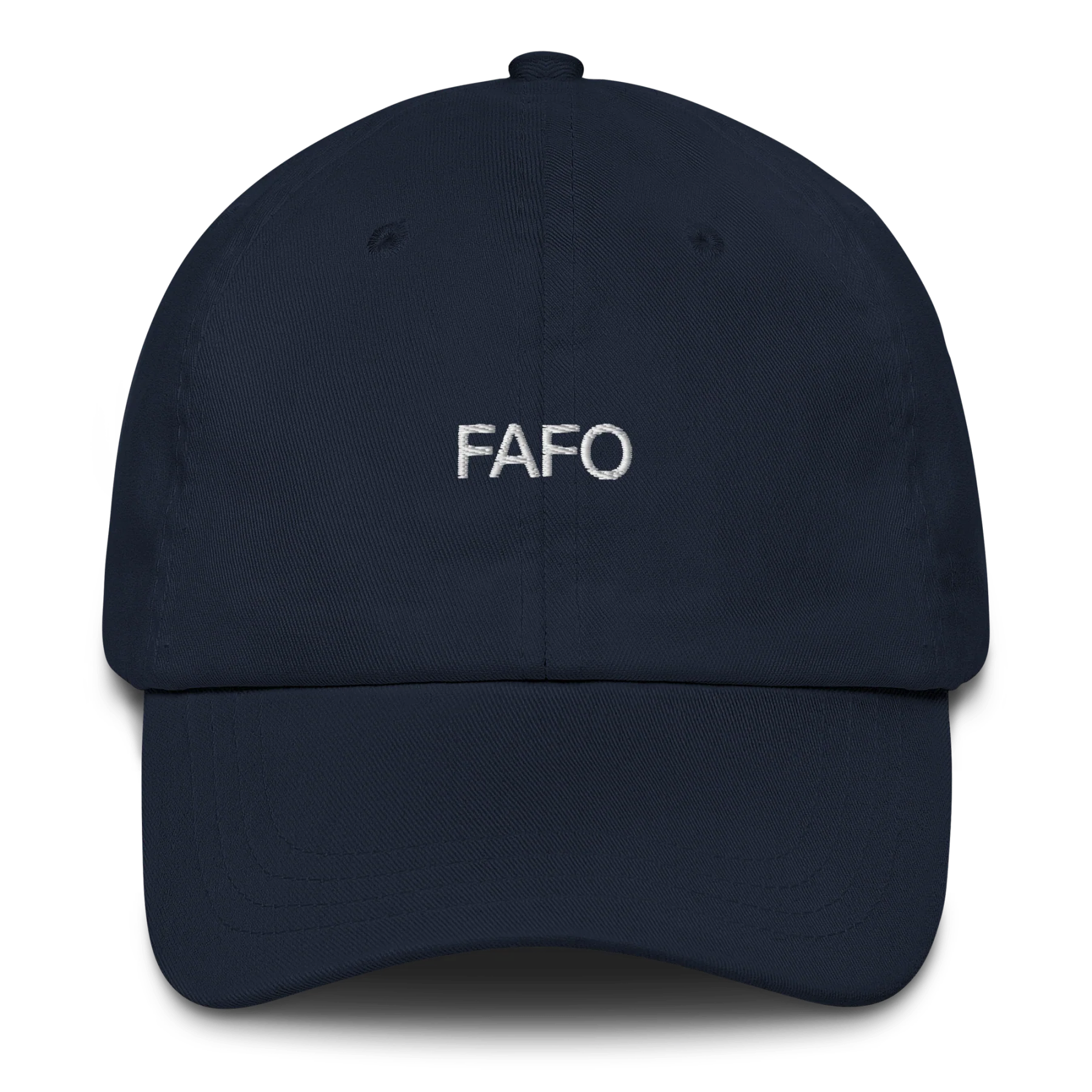FAFO [Fuck Around And Find Out] Embroidered Hat - Image 2