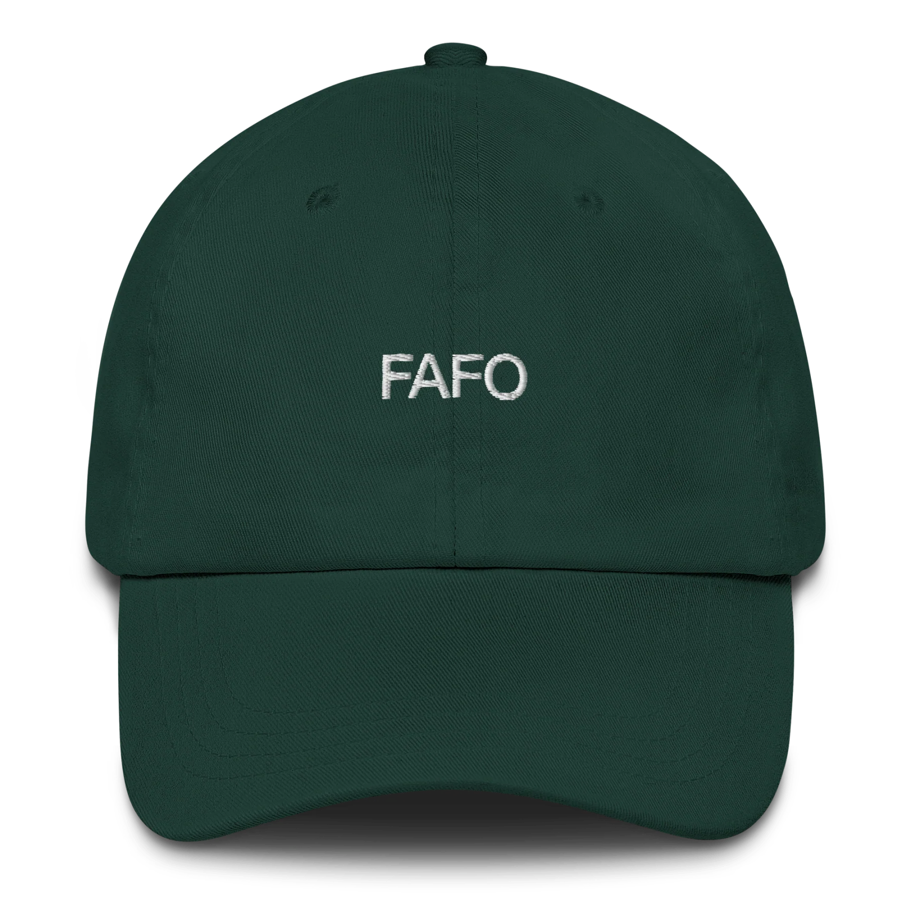 FAFO [Fuck Around And Find Out] Embroidered Hat - Image 3