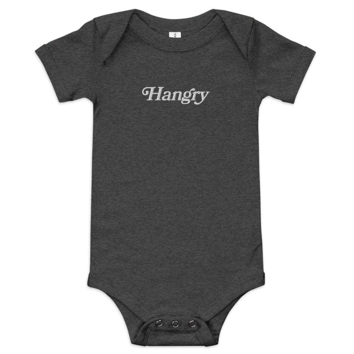 Hangry Embroidered Baby Onesie - Image 2