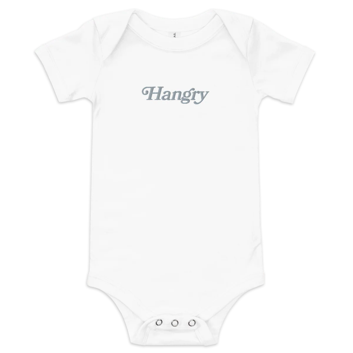 Hangry Embroidered Baby Onesie - Image 4