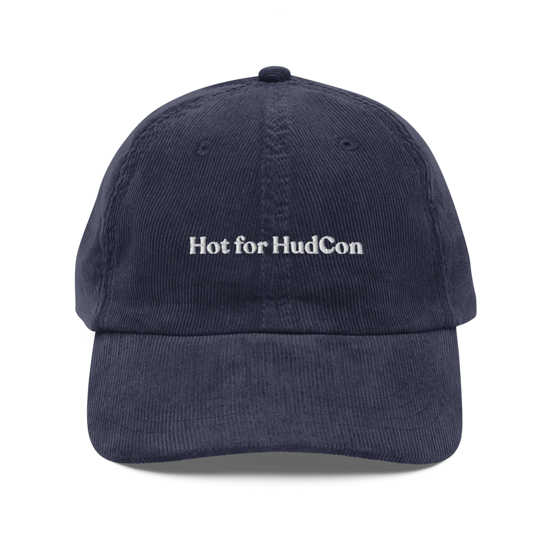 Hot for HudCon Embroidered Corduroy Hat - Image 2