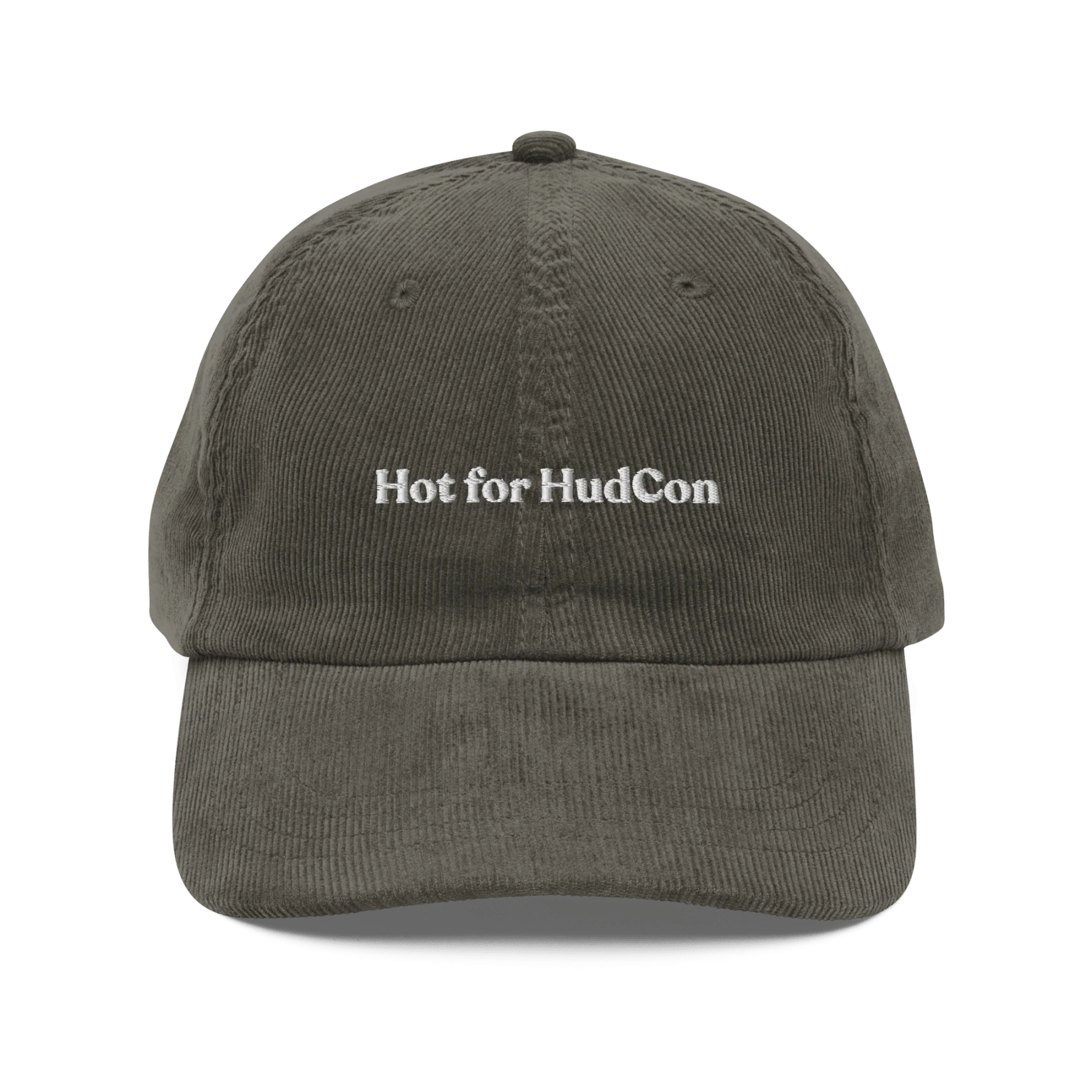Hot for HudCon Embroidered Corduroy Hat - Image 4