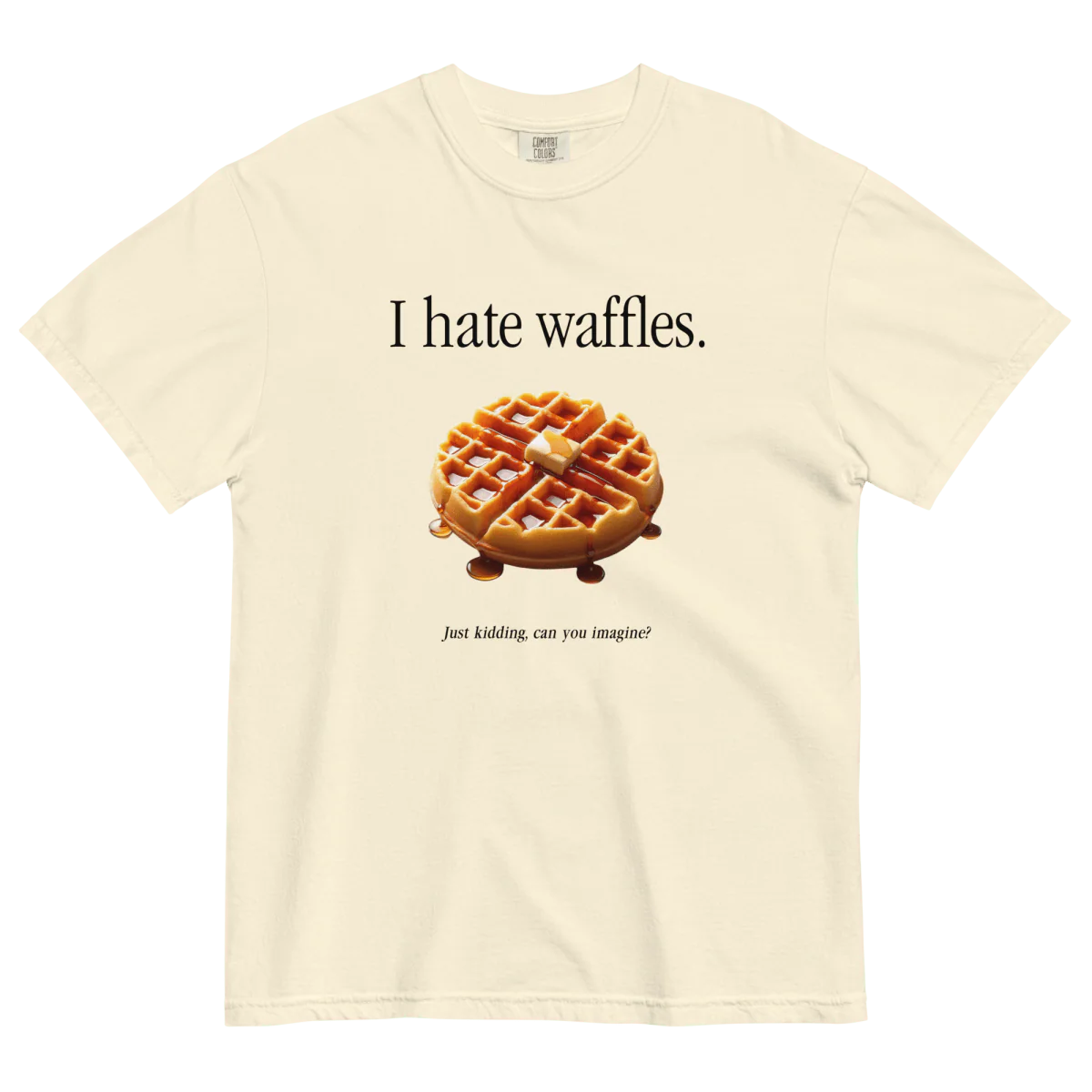 I hate waffles 🧇 T-Shirt