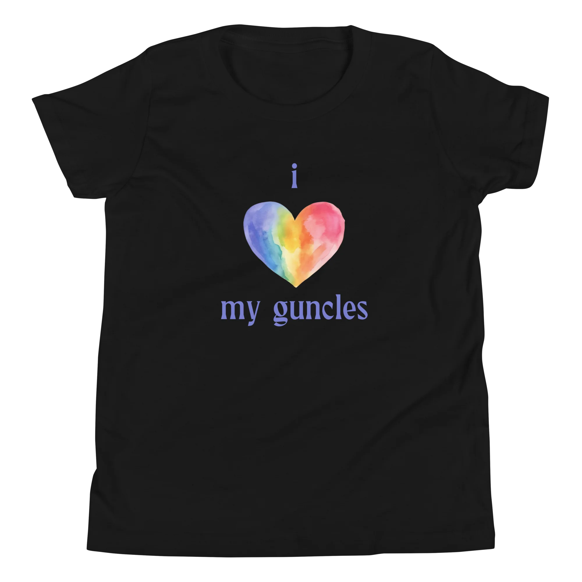 I Heart My Guncle Kids/Youth Short Sleeve T-Shirt - Image 2