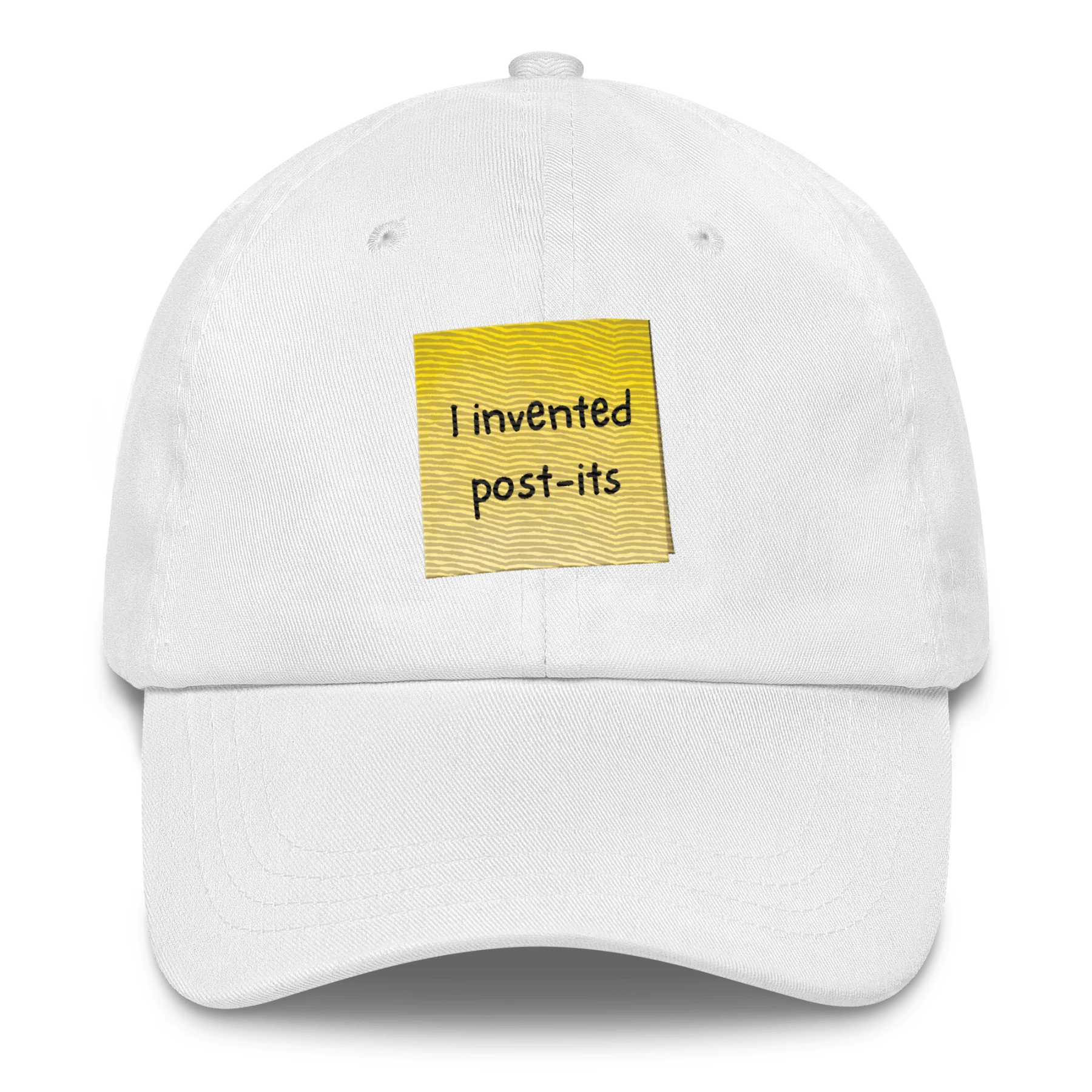 I invented post-its Embroidered Hat