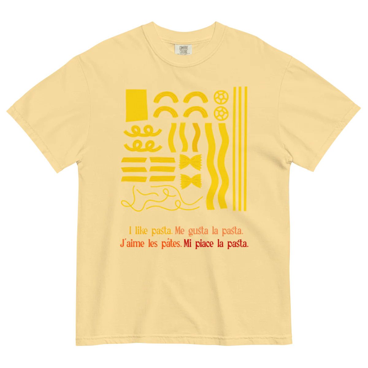 I like pasta. 🍝 T-Shirt - Image 4