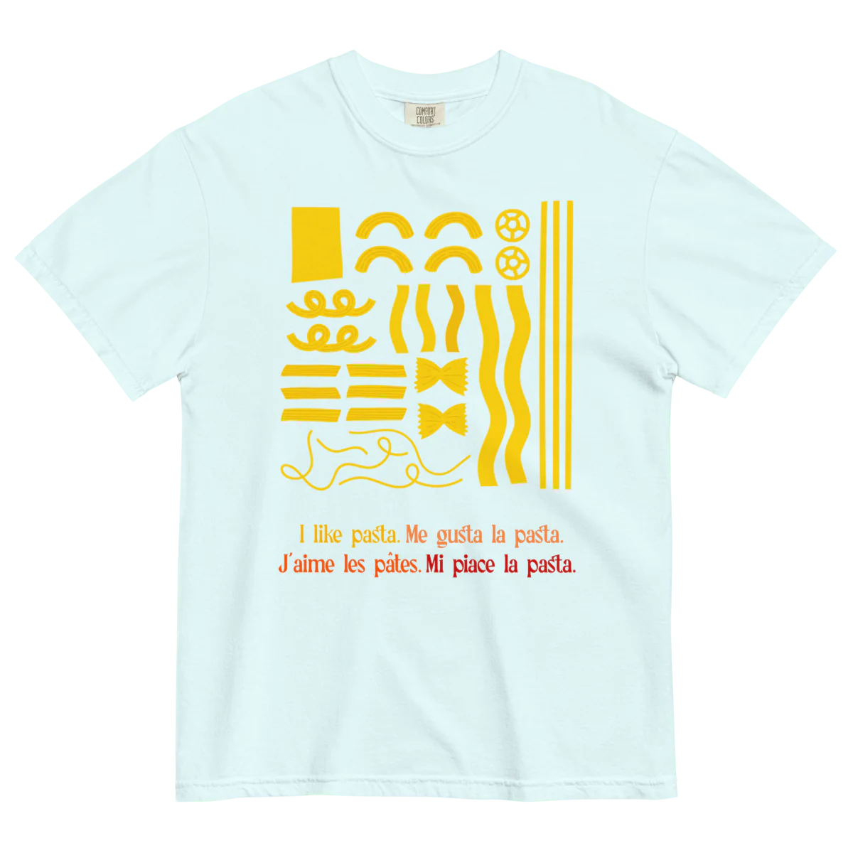 I like pasta. 🍝 T-Shirt - Image 6