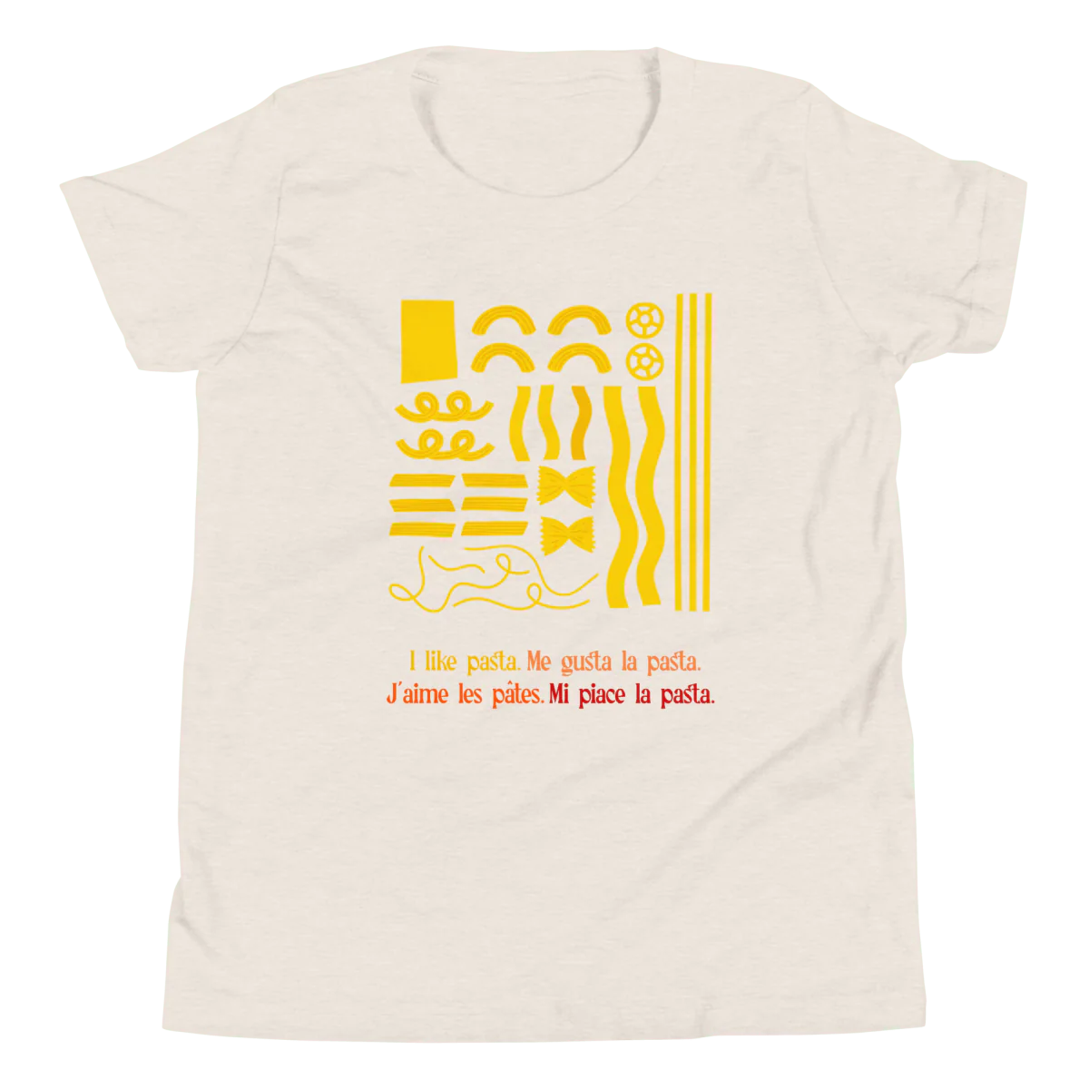 I like pasta. Youth / Kids T-Shirt - Image 8