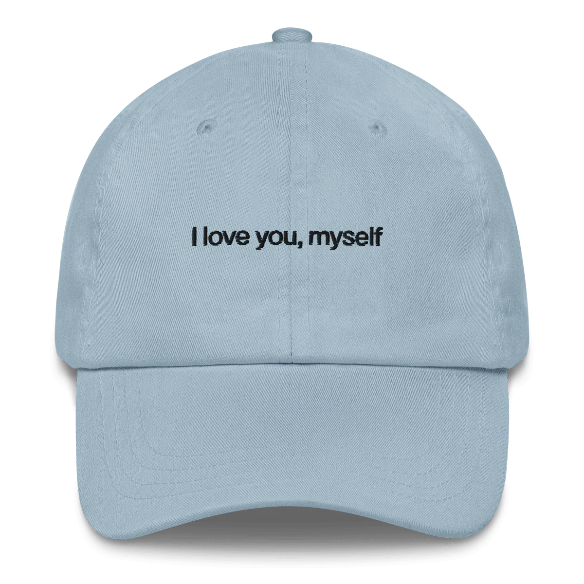 I love you, myself Embroidered Hat - Image 2