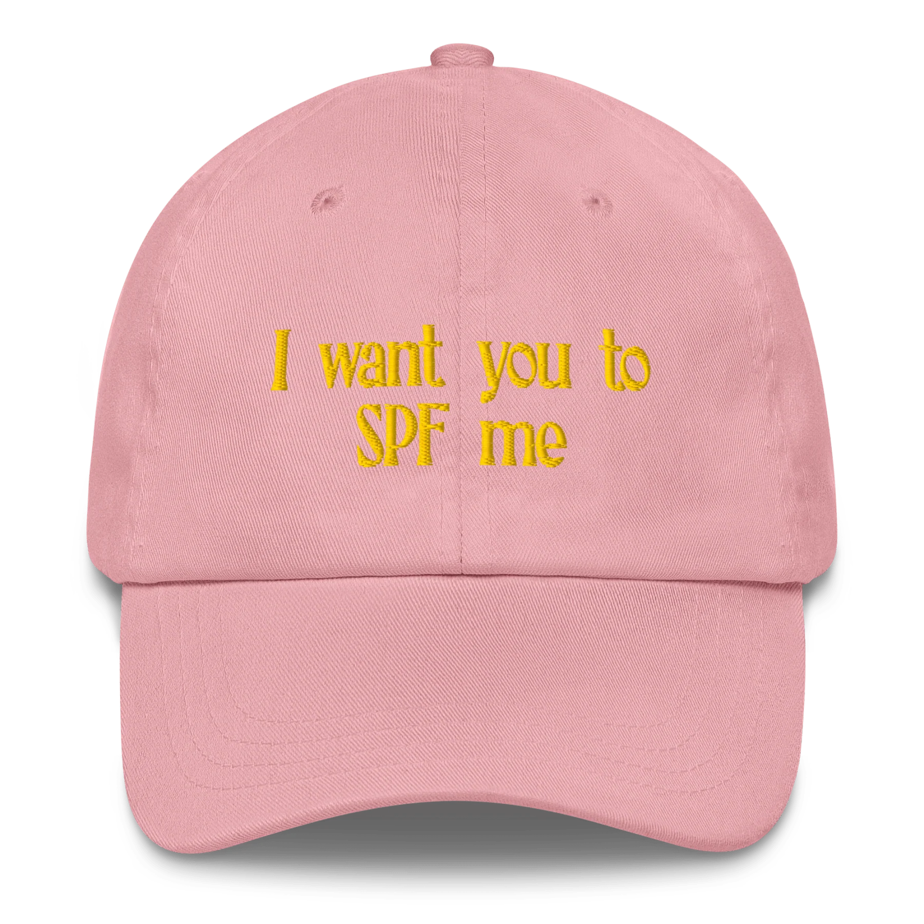 I want you to SPF me Embroidered Hat - Image 8