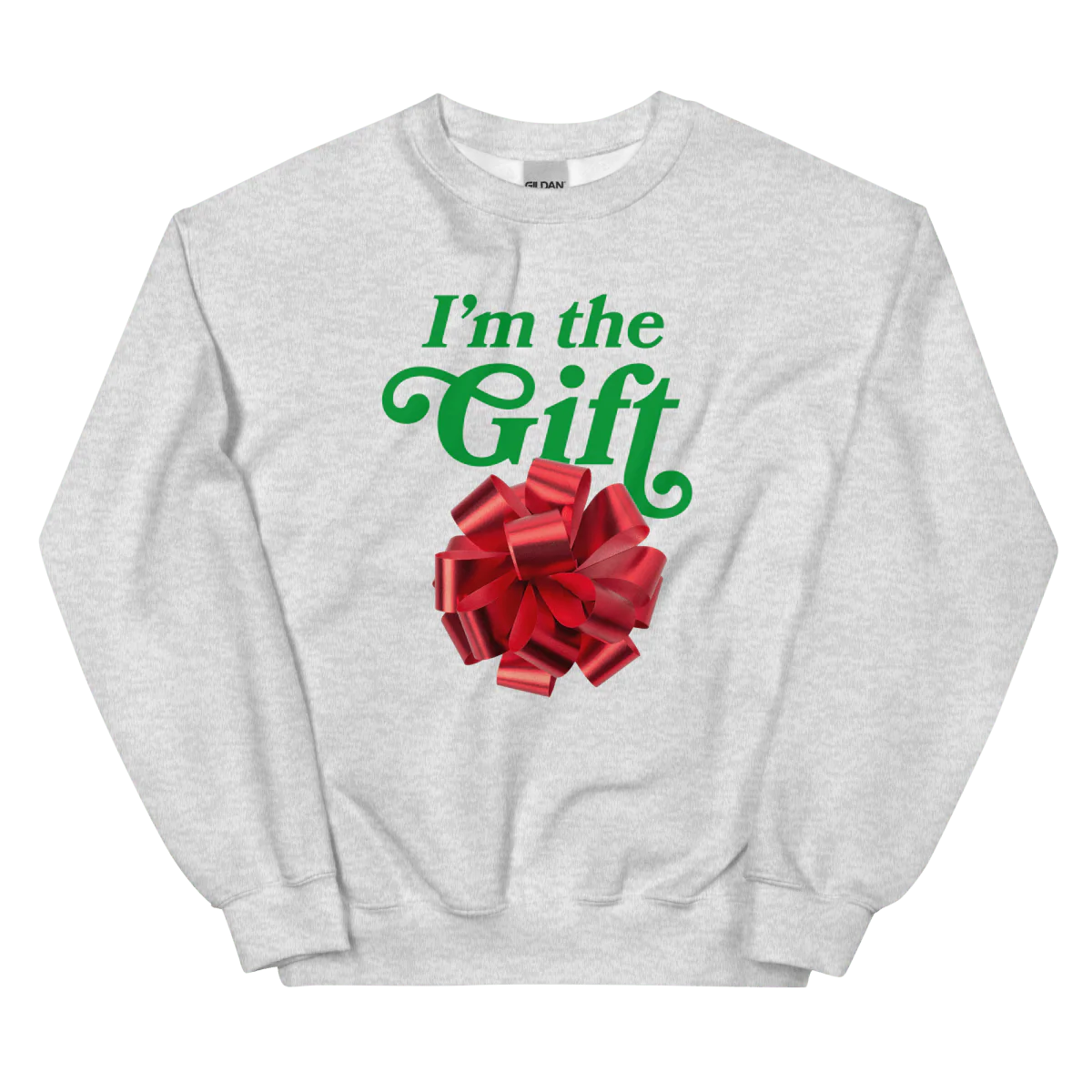 I'm the Gift Christmas Holiday Sweatshirt 🎁 - Image 3