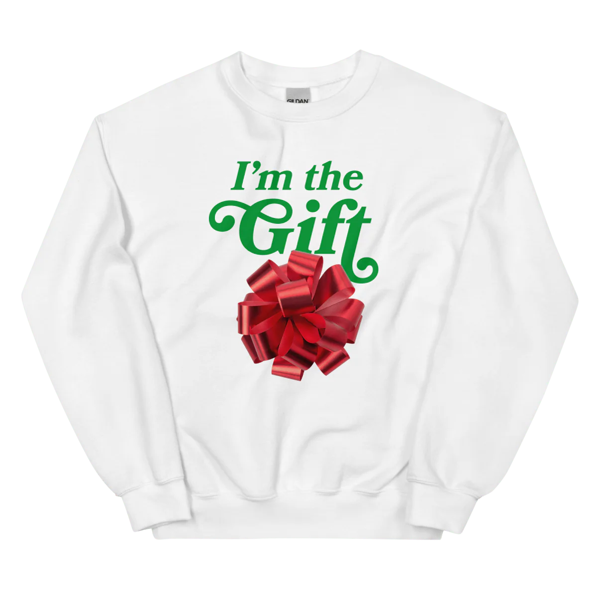 I'm the Gift Christmas Holiday Sweatshirt 🎁 - Image 4