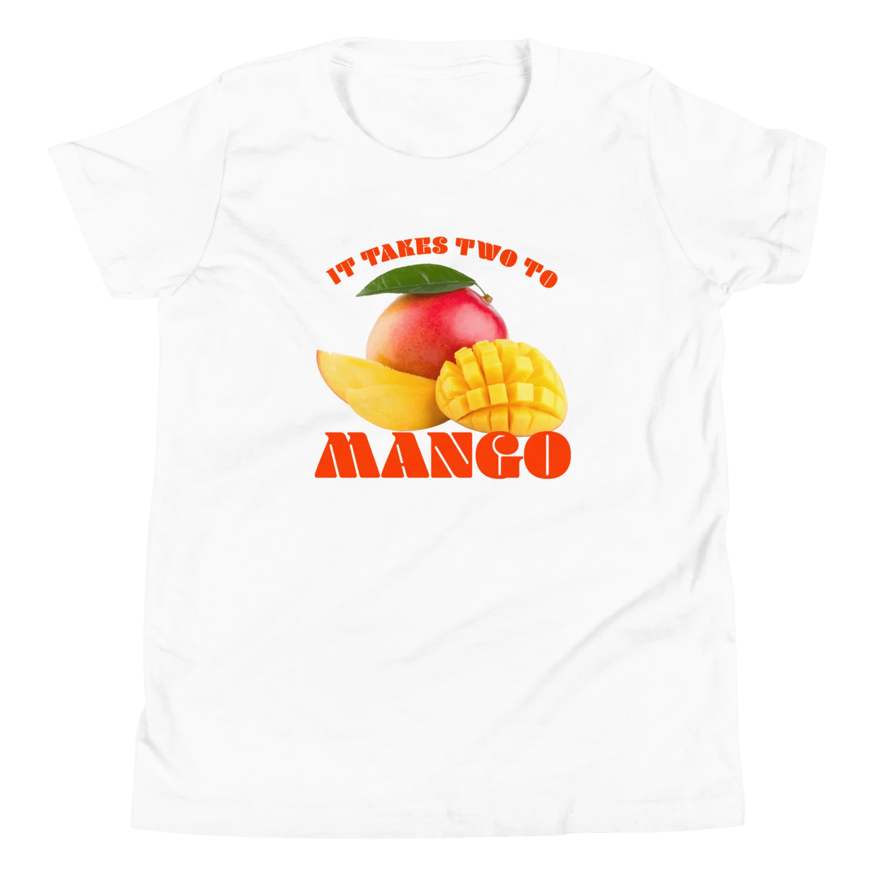It Takes Two To Mango 🥭 Youth Kids T-Shirt
