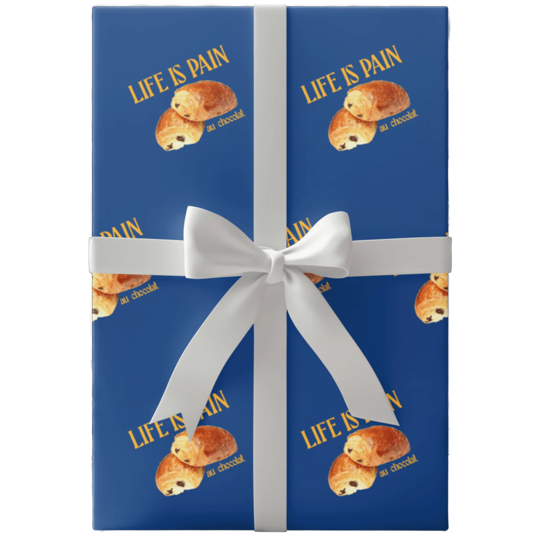 Life is Pain (au chocolat) Wrapping Paper 🥐