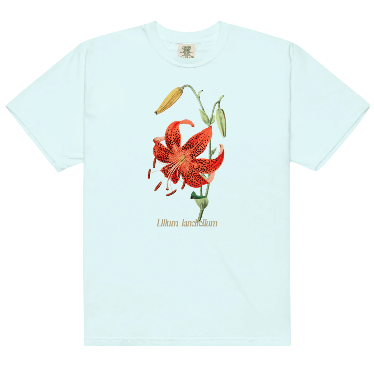 Lilium Lancifolium Tiger Lily Flower Shirt - Image 3