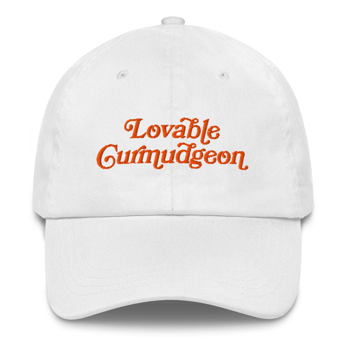 Lovable Curmudgeon Embroidered Hat - Image 3