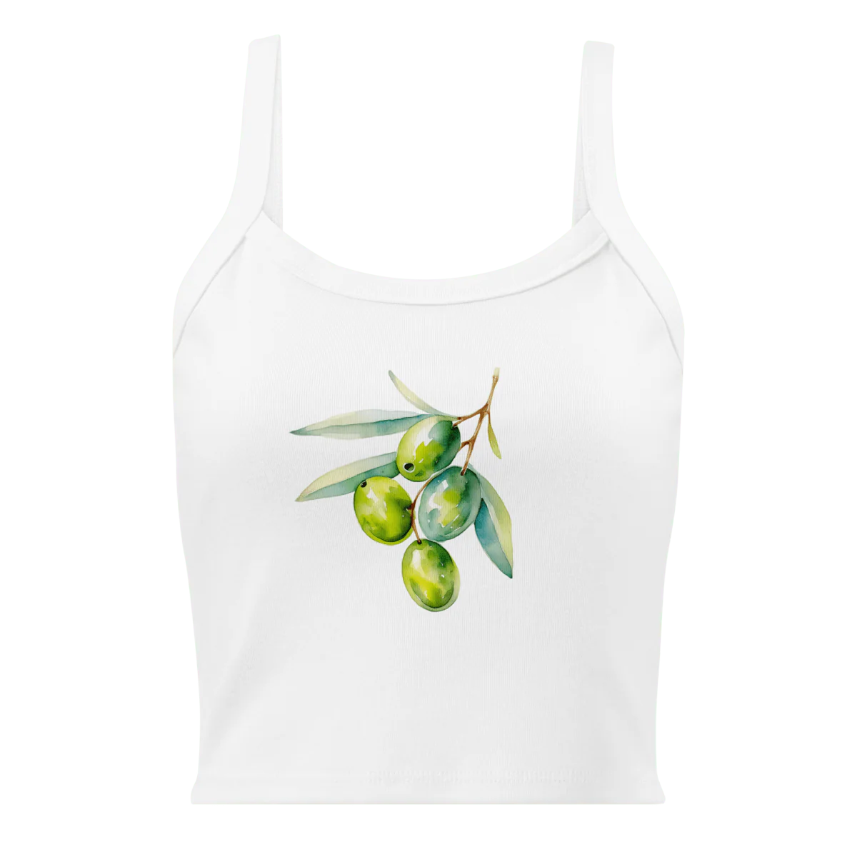 Mediterranean Olives Tank Top