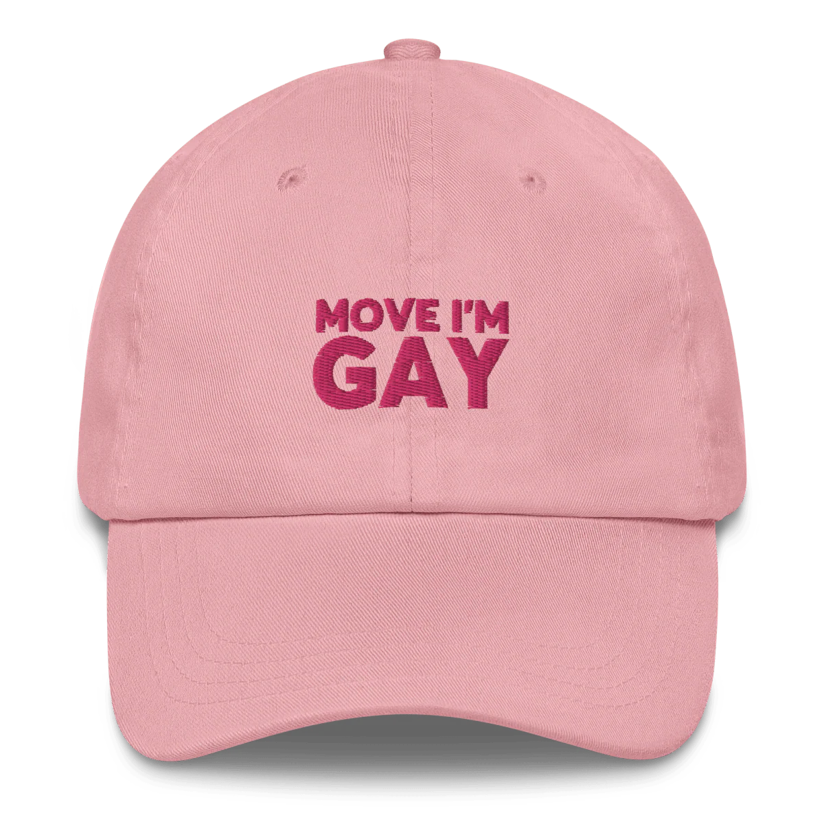 Move I'm GAY Embroidered Hat for Pride - Image 5