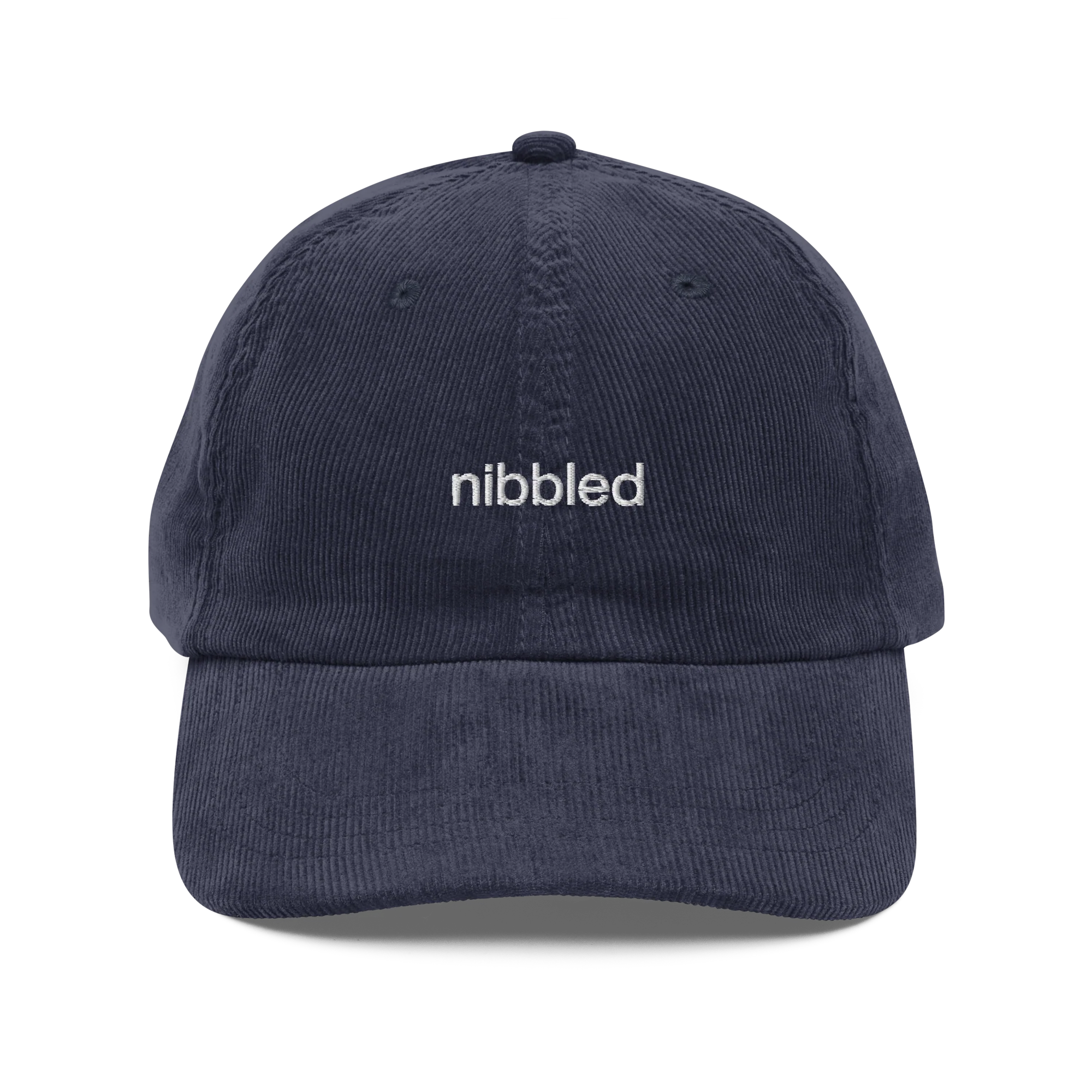 "Nibbled" Corduroy Cap