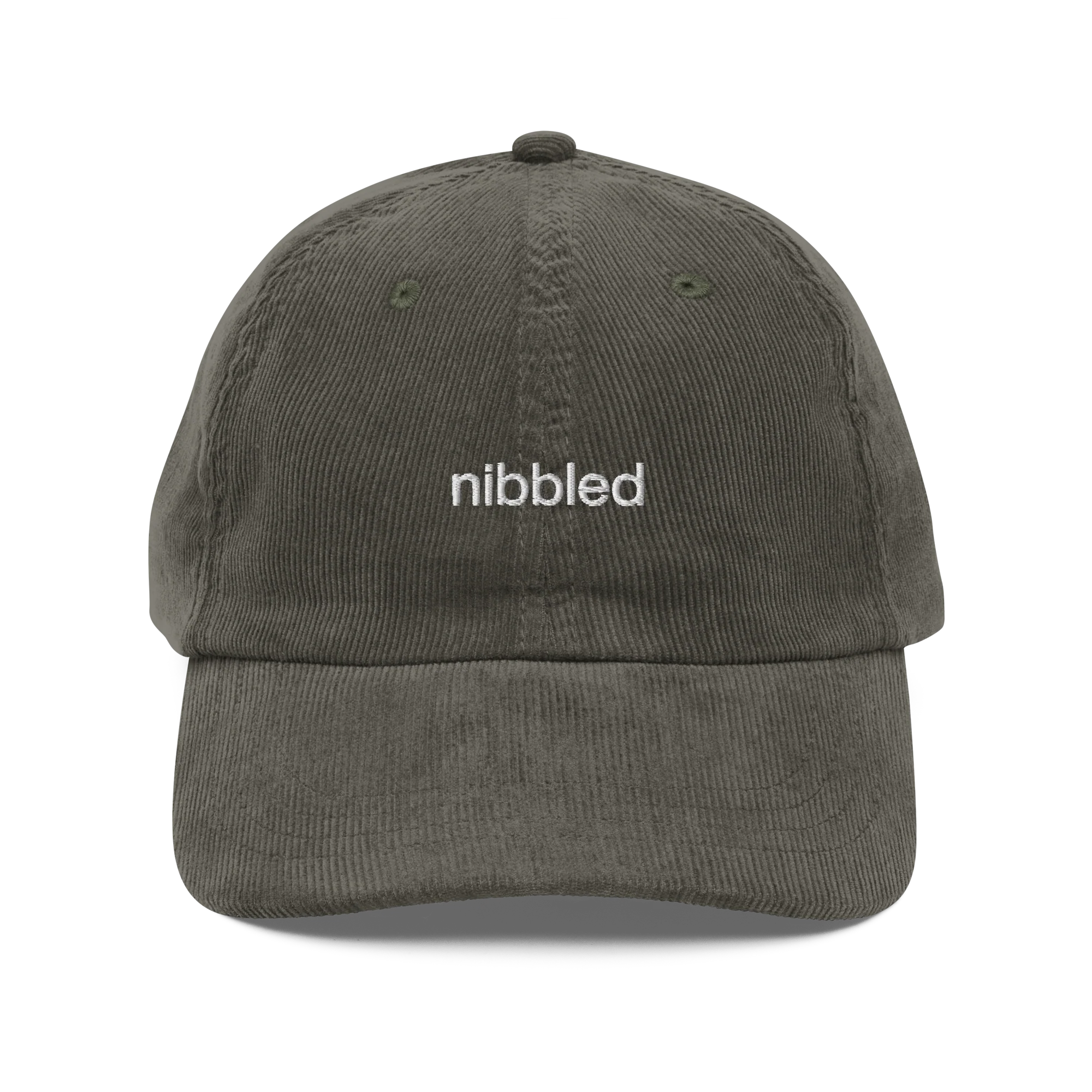 "Nibbled" Corduroy Cap - Image 4