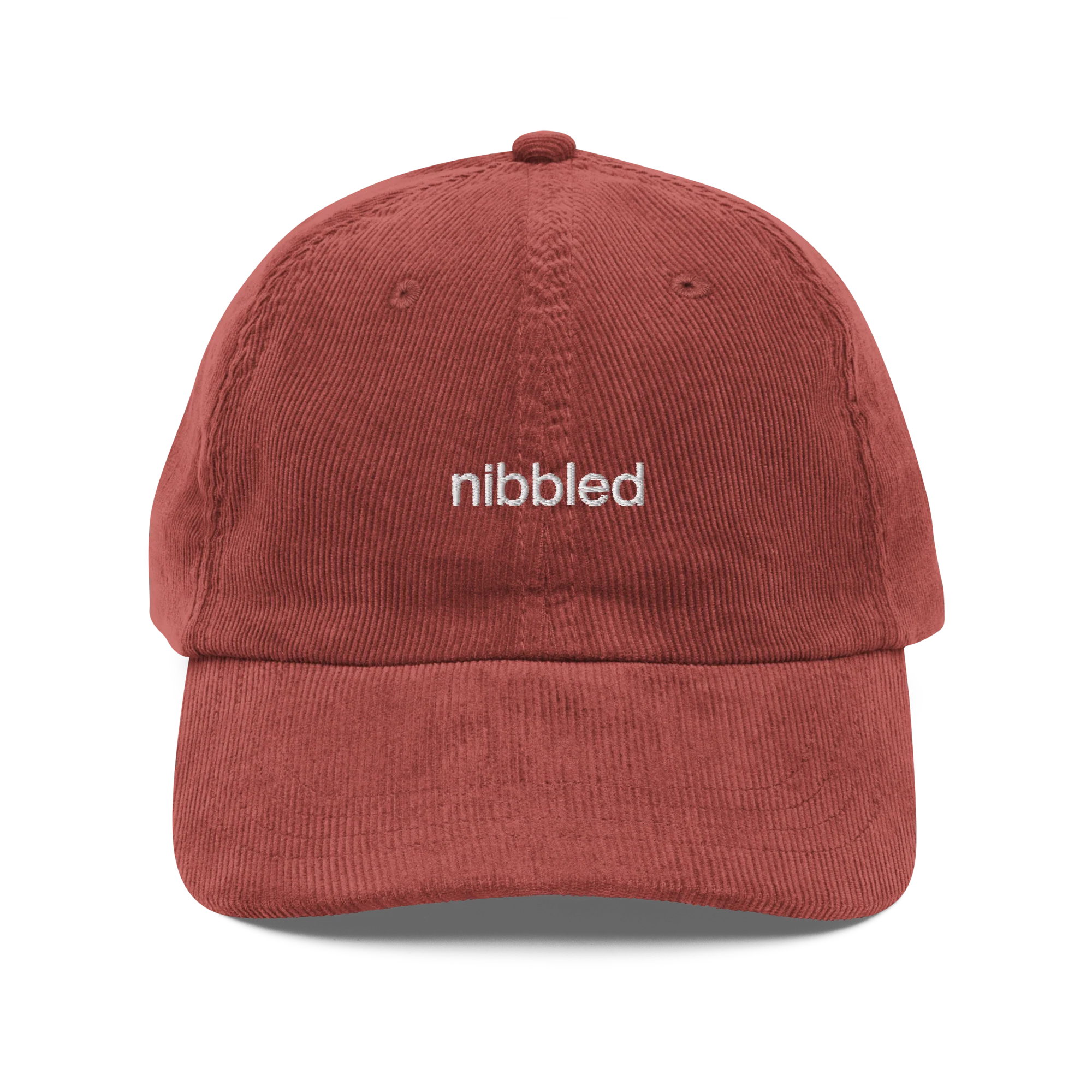 "Nibbled" Corduroy Cap - Image 5