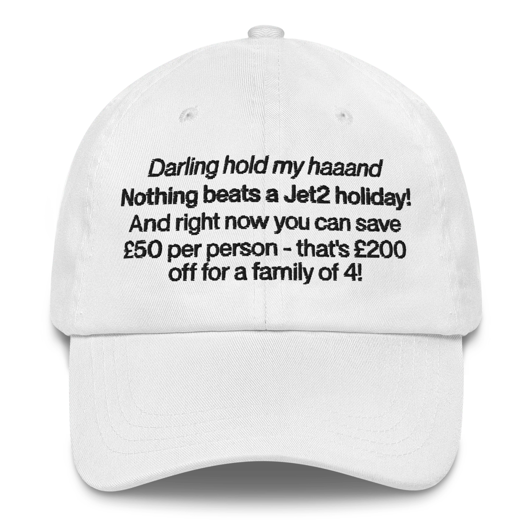 Nothing Beats a Jet2 Holiday Meme Embroidered Hat - Image 2