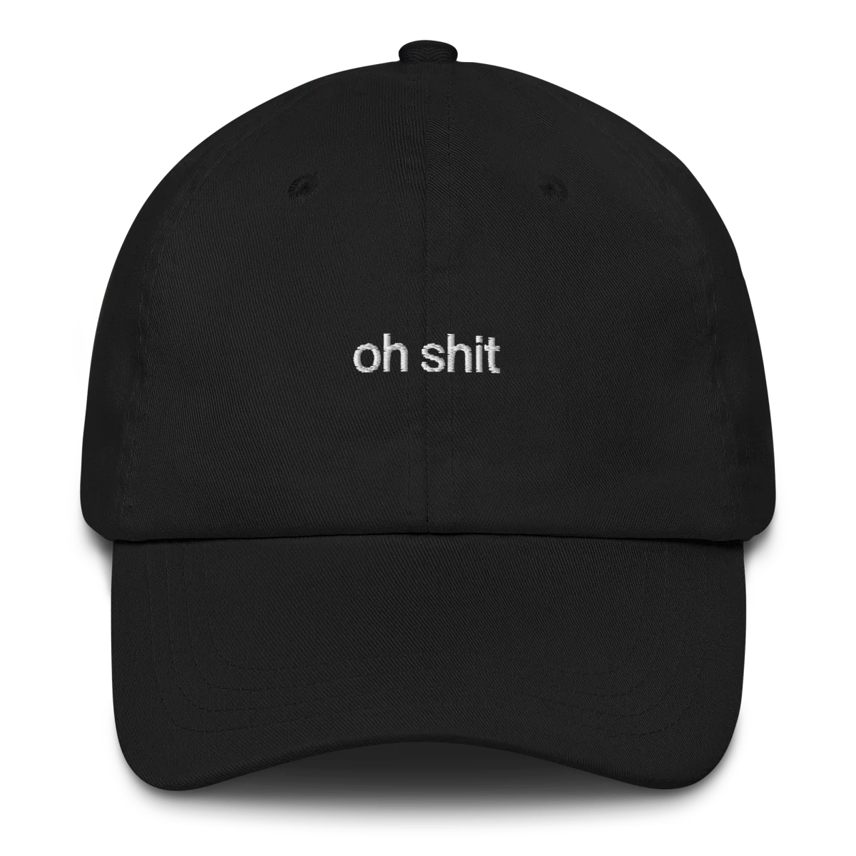 oh shit Embroidered Hat - Image 3