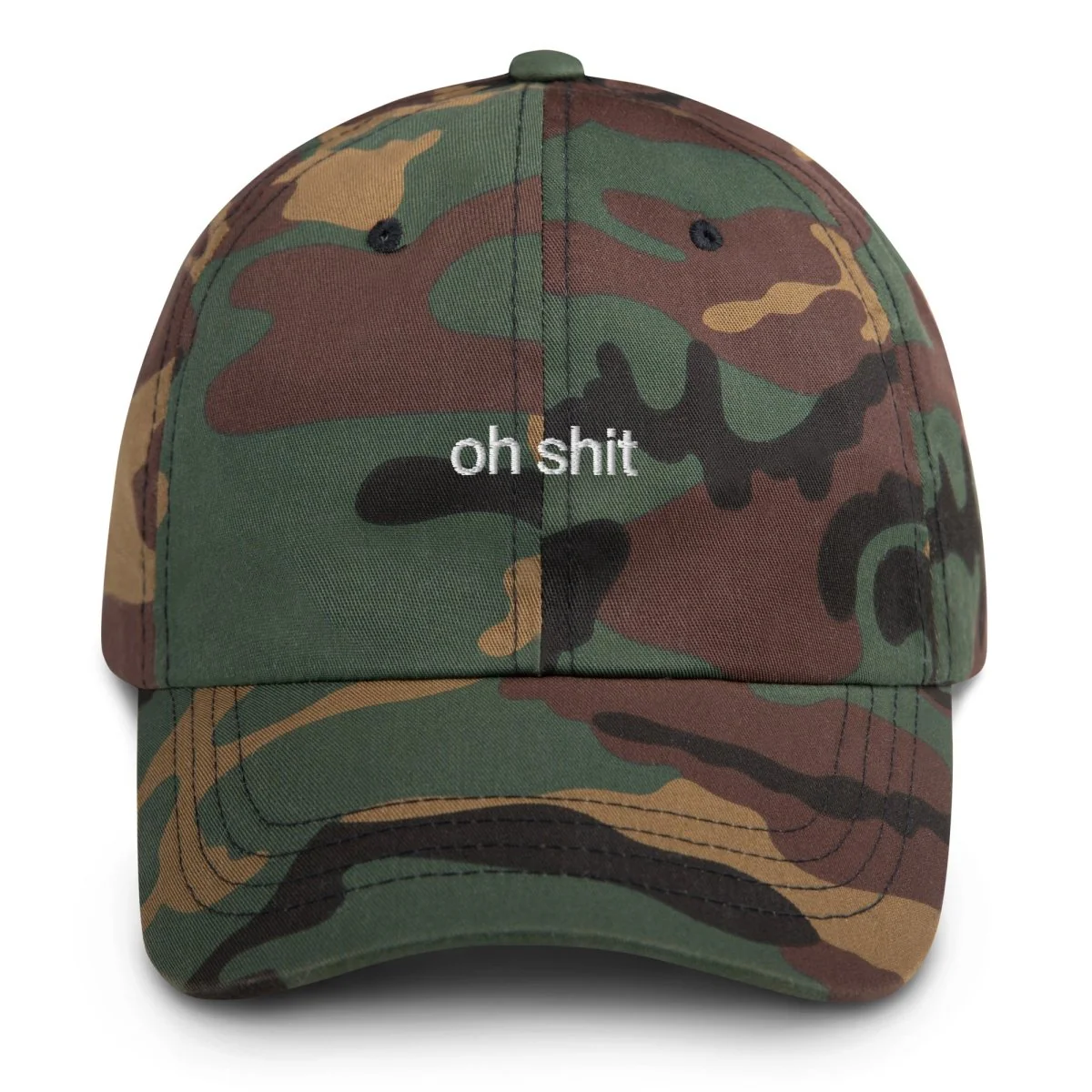 oh shit Embroidered Hat - Image 6
