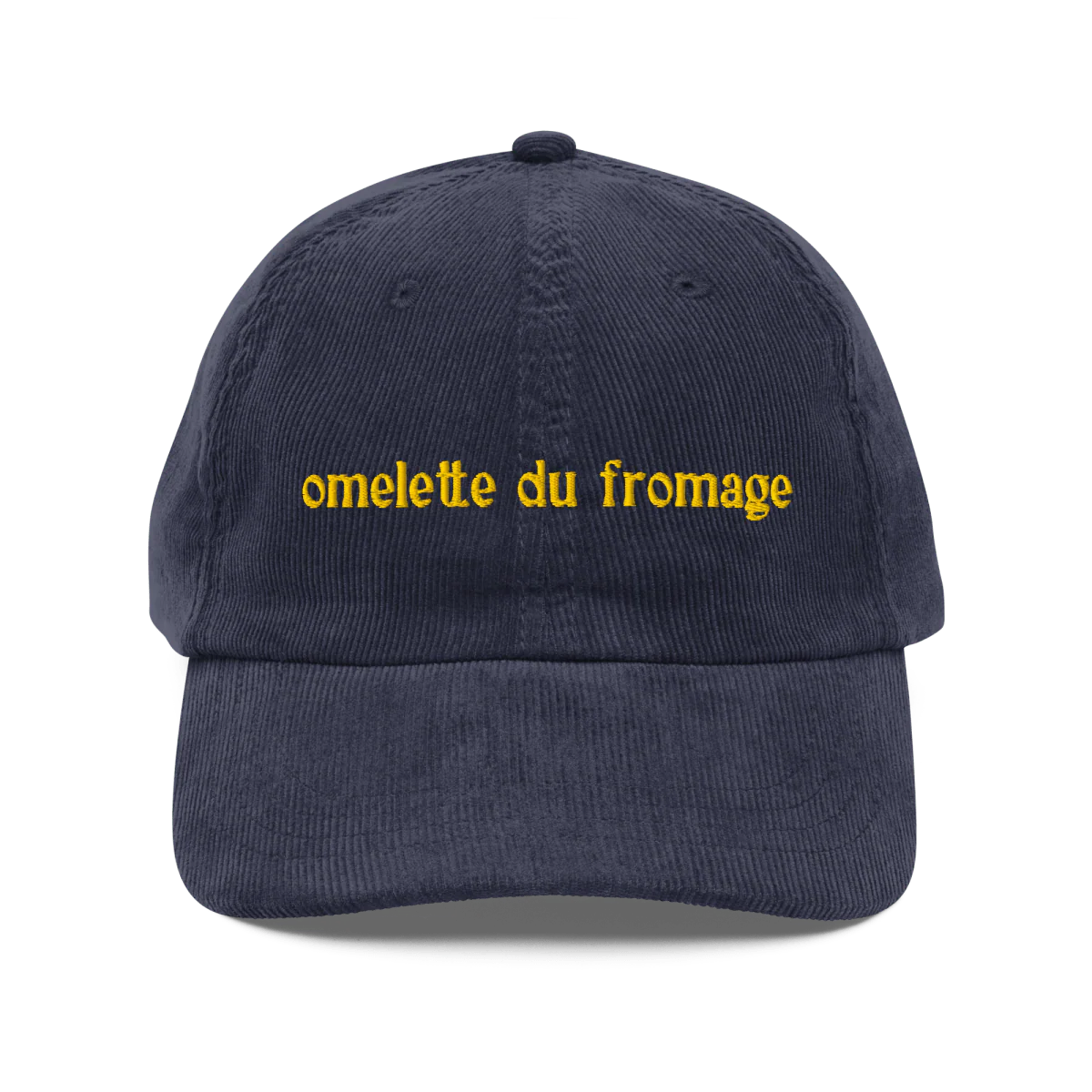 Omelette du Fromage Embroidered Hat - Image 2