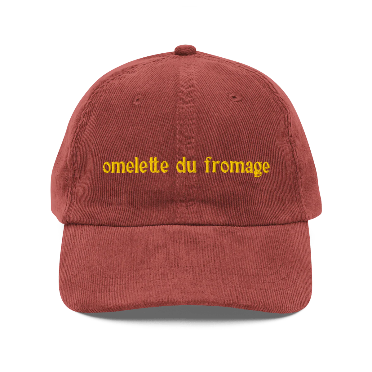 Omelette du Fromage Embroidered Hat - Image 4