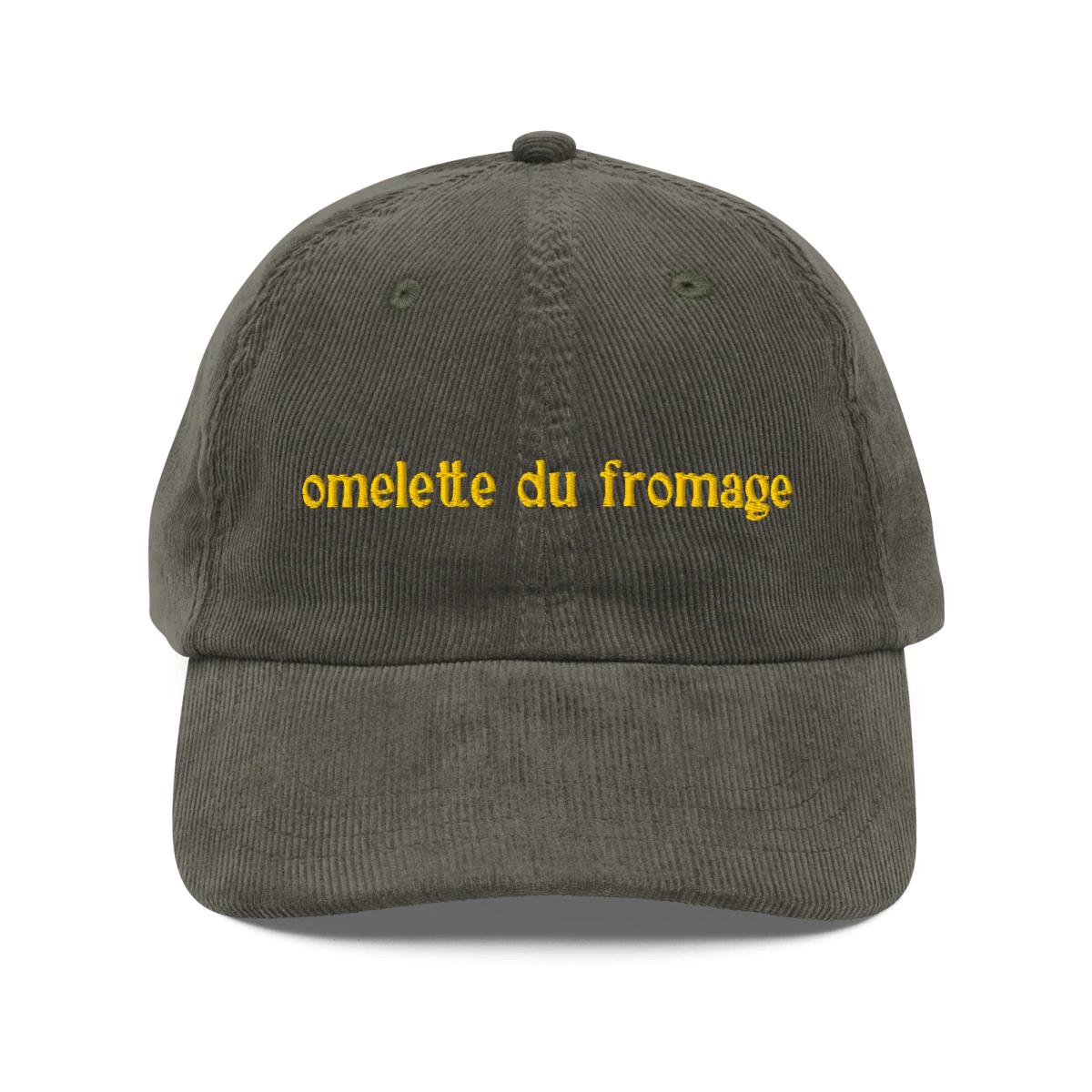 Omelette du Fromage Embroidered Hat - Image 5