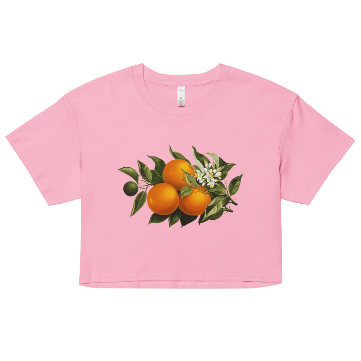 Orange Branch Crop Top - Image 4