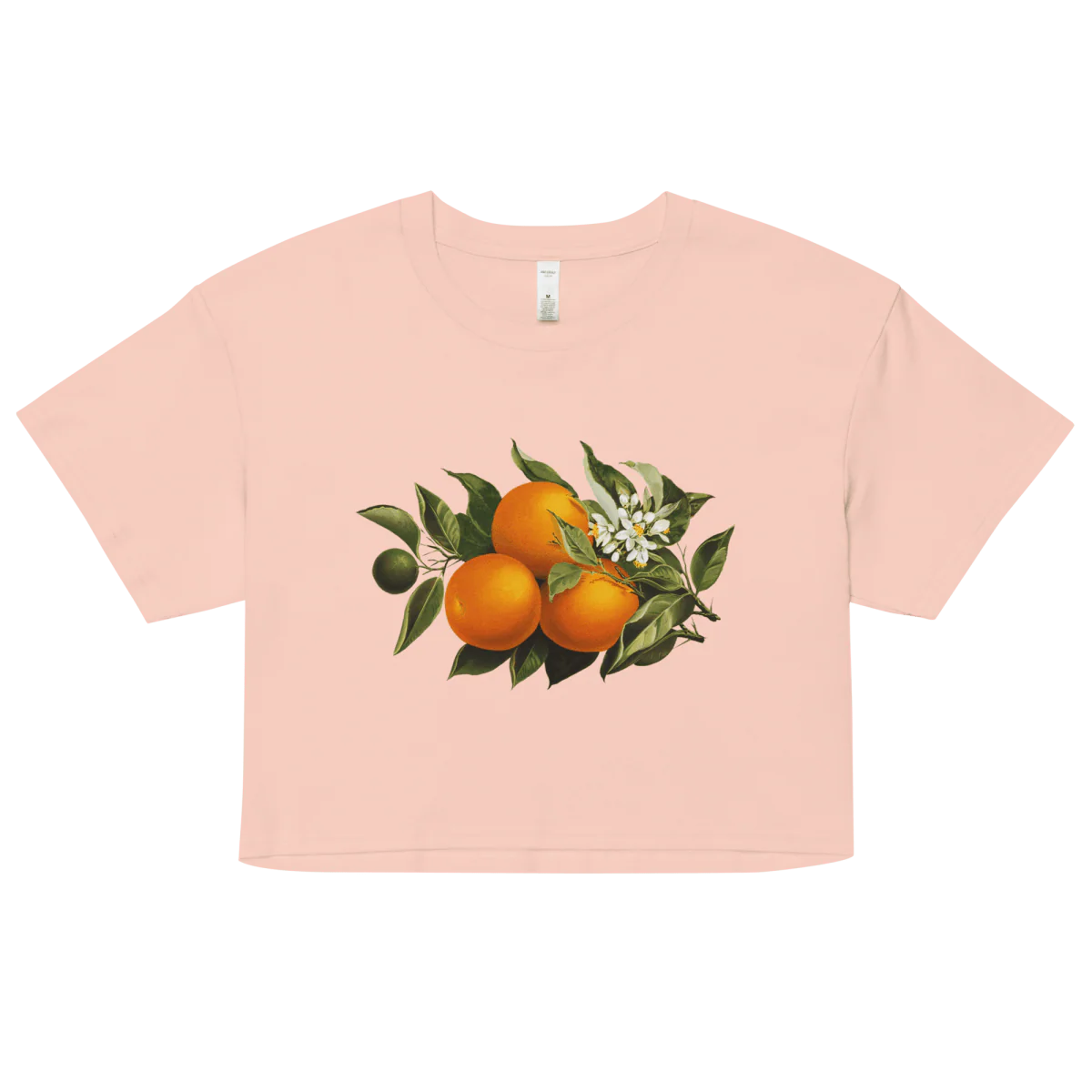 Orange Branch Crop Top - Image 5