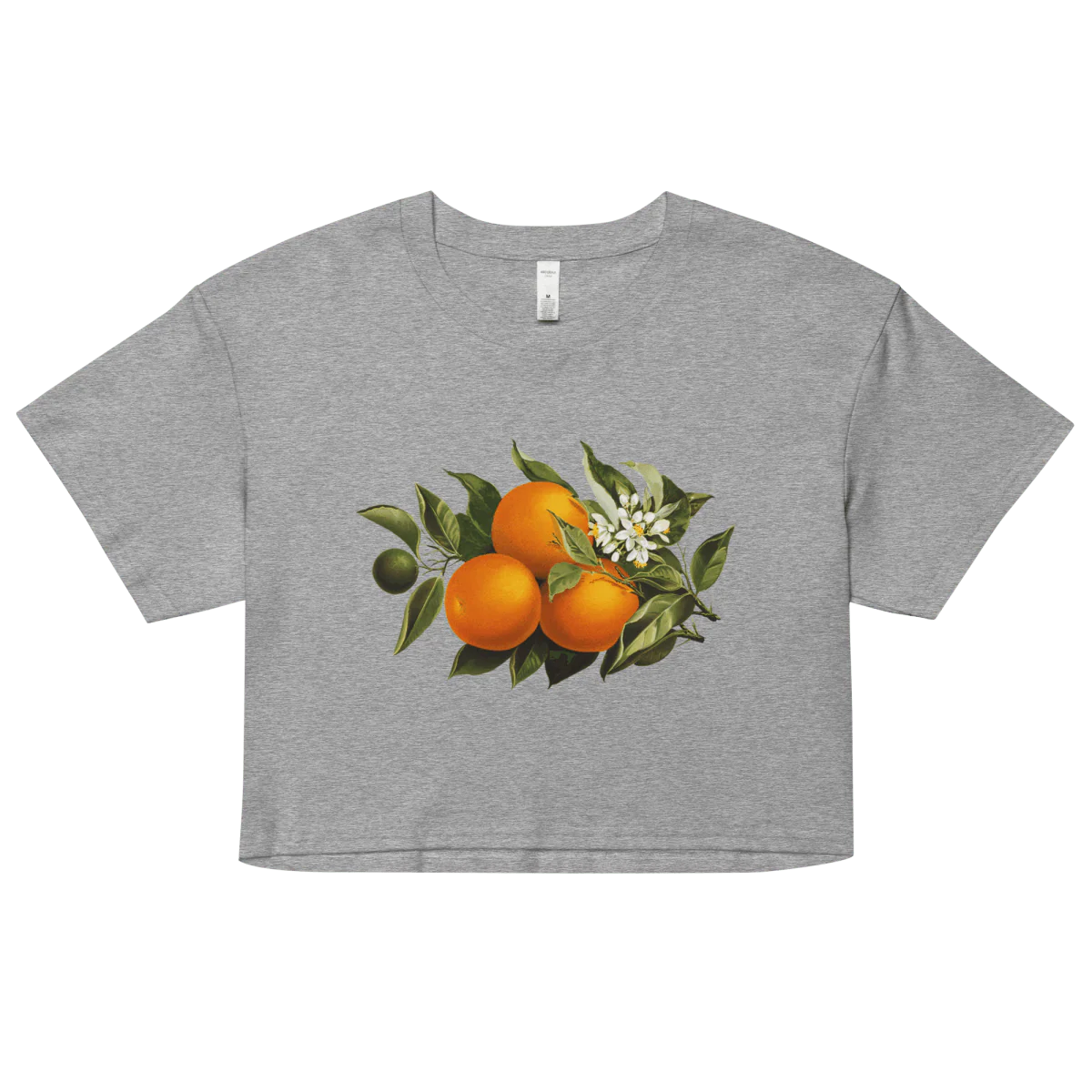 Orange Branch Crop Top - Image 6
