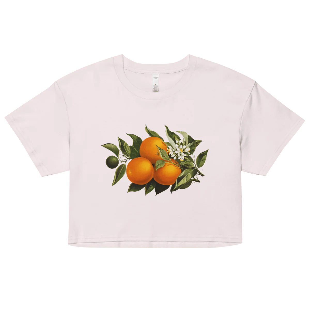 Orange Branch Crop Top - Image 7