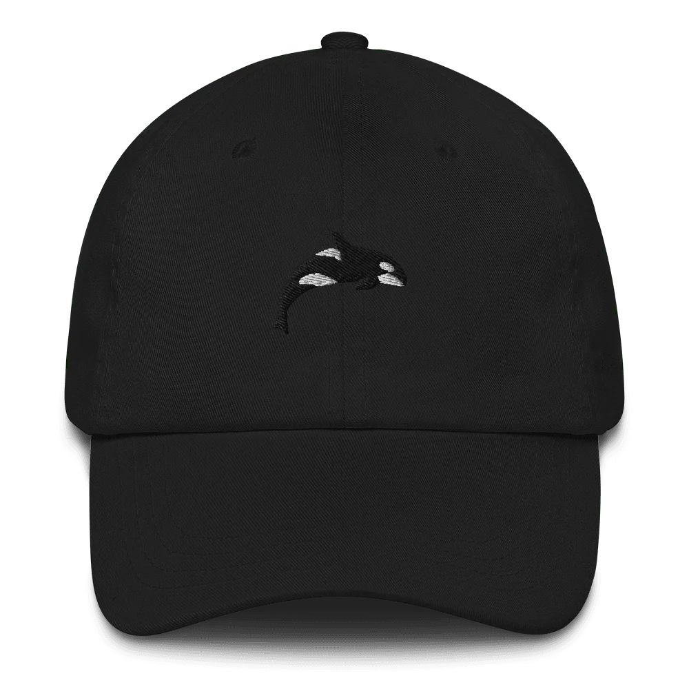 Orca Embroidered Dad Hat - Image 3